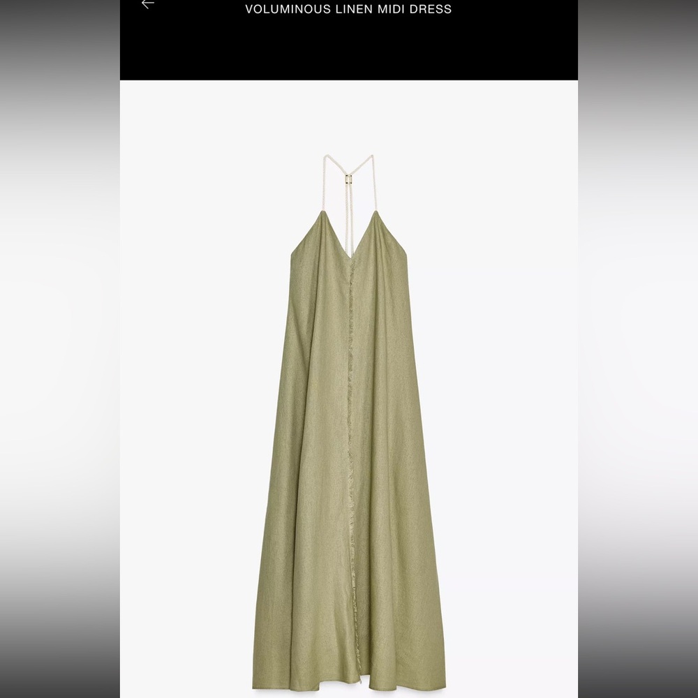Zara Voluminous Midi Dress
